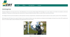 Desktop Screenshot of ert-technologies.fr